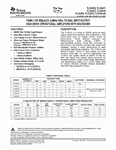 DataSheet TLV2471A pdf